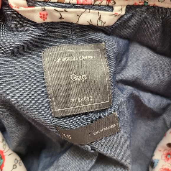 Gap floral moto jacket - Picture 3 of 4